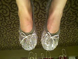 super sparkle ballet flats