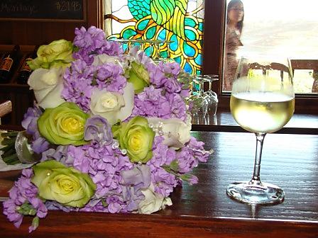 Flowers and Wine