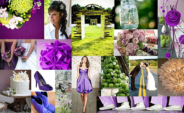 Green & Purple - Rustic Inspira