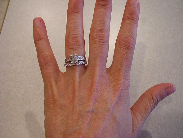custom engraved wedding band engraving matched to engagement ring platinum