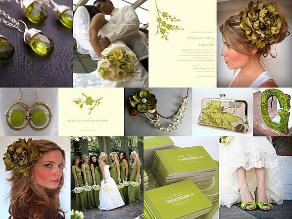 The Perfect Palette: Chartreuse & Ivory