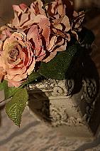 Silk floral centerpiece