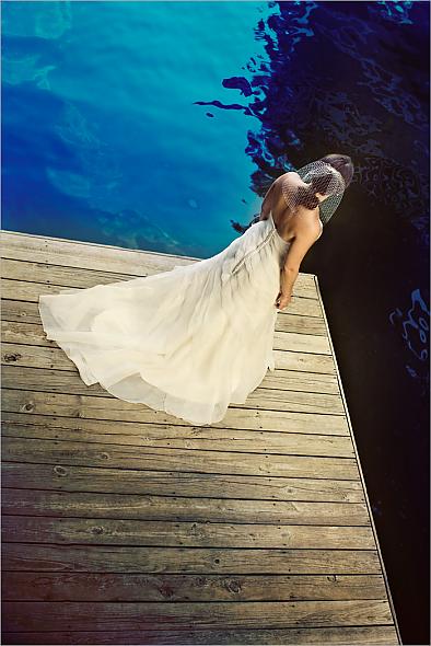 On the dock...