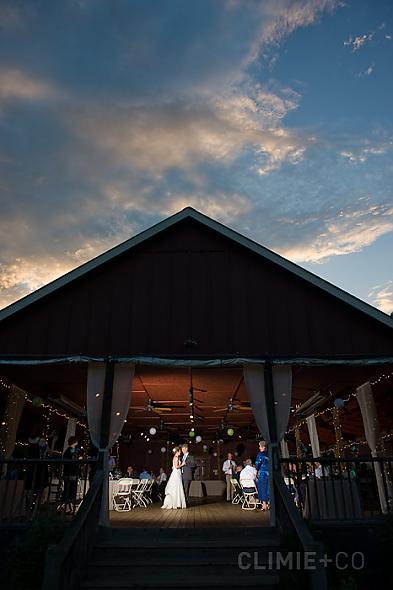 First Dance at Sunset