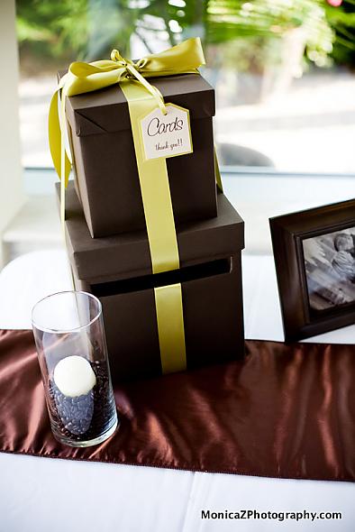 DIY Card Box, Green and Brown