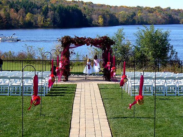 ceremony setting