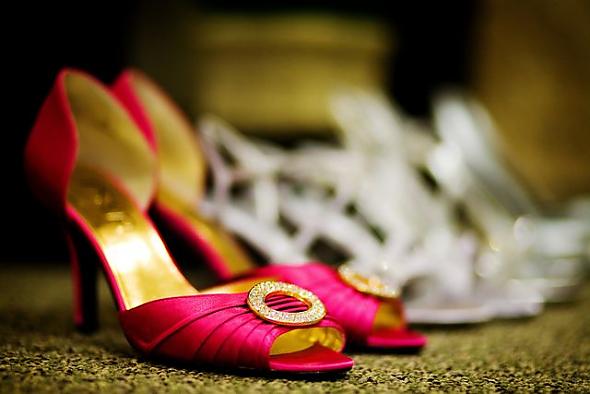 My pink shoes