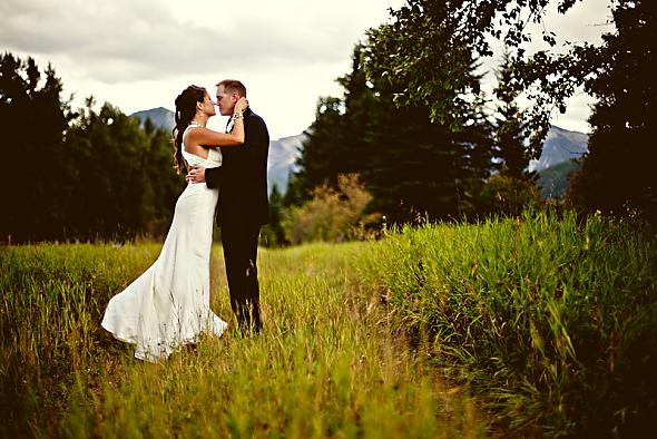 In the grasses!!