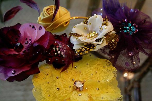 Bride and Bridesmaids Hair Flowers