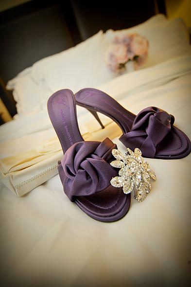 my purple shoes