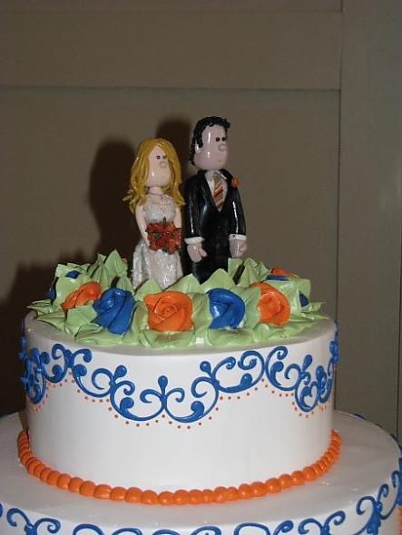 Personalized cake toppers by Etsy Nicole Clark