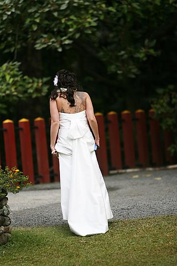 Mrs. Sushi's Wedding Dress