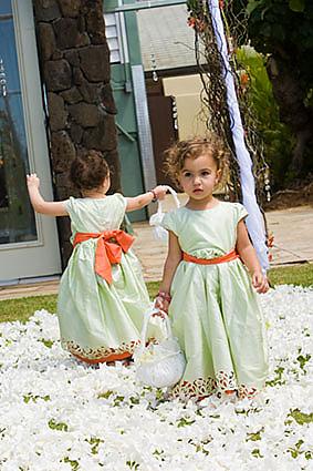 Our Twin Flower-girls