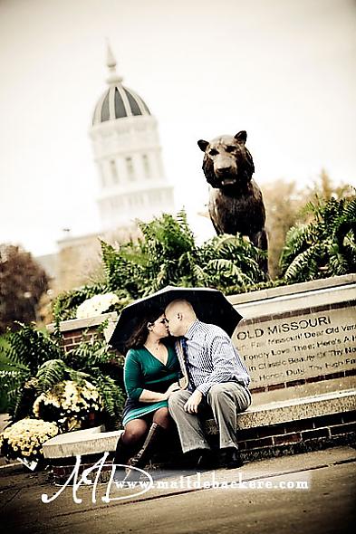 Mizzou engagement photos