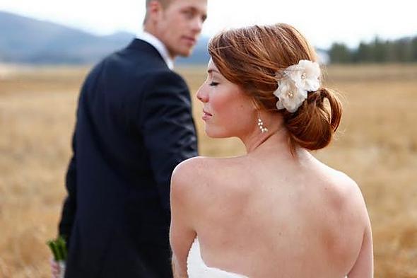 Mrs. Cowboy Boot's Hair Flower