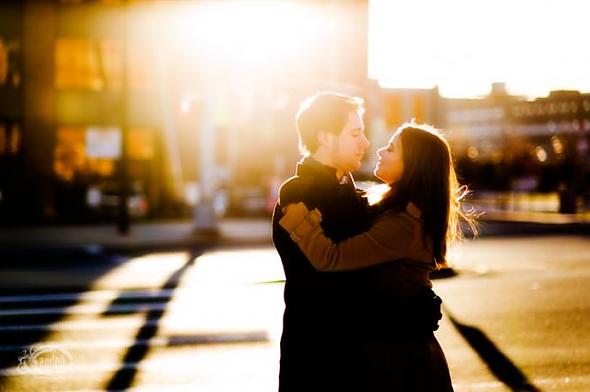 P & E winter engagement shoot