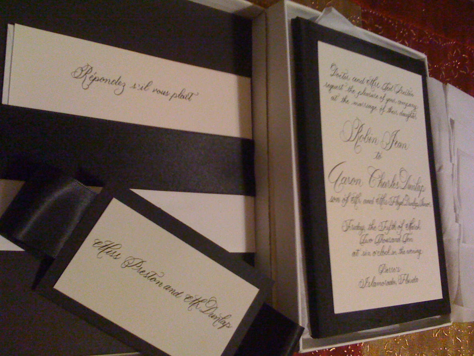 Boxed Invites