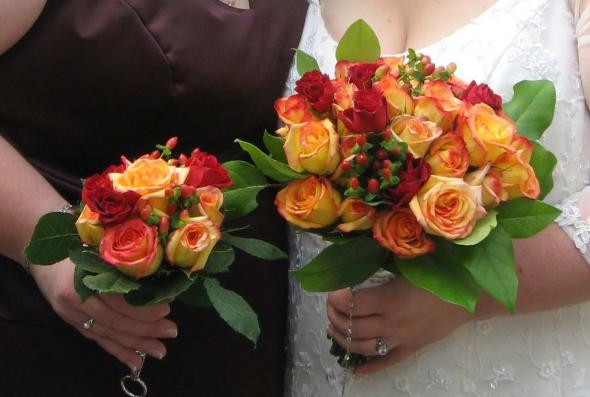 DIY fall bouquet