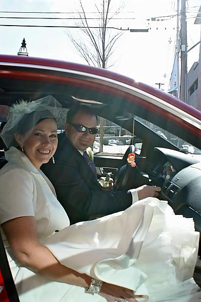 Leaving the Ceremony!