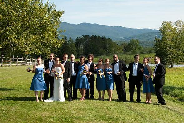 Wedding Party - Vermont-style