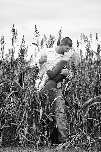 Love in the fields.