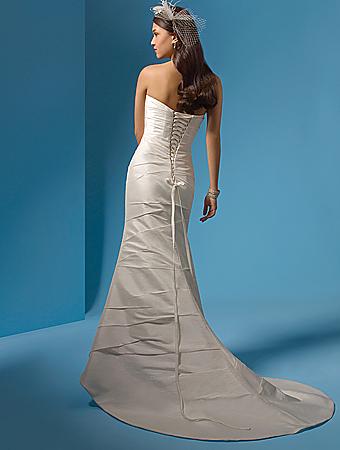 my dress: back view
