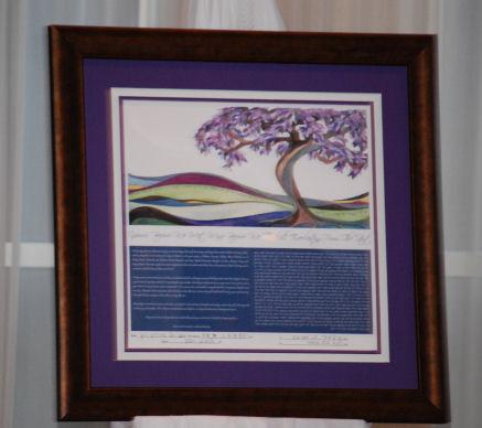 Ms. Peachy's Ketubah