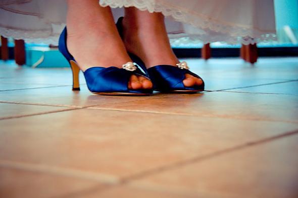 Saphire Blue Shoes