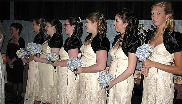 pretty bridesmaids!