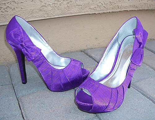 Qupid Purple Shoes