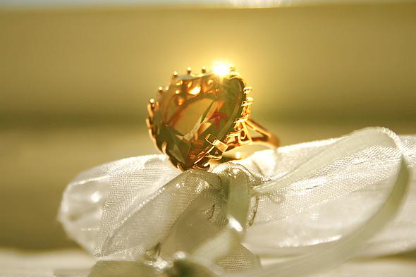 Grandma's ring to Mom's ring passed down to me.