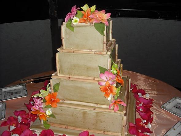 Beach Wedding Cake