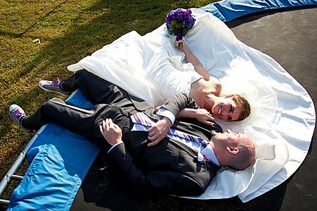 Our first wedding pic!