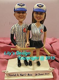 Our Custom Wedding Cake Topper