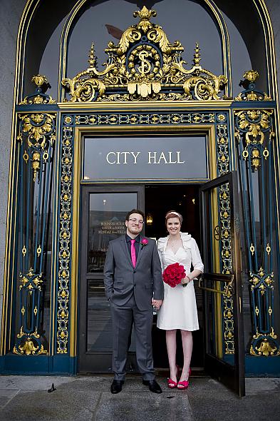 leaving City Hall