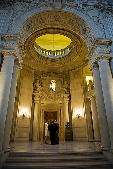 the Rotunda at SF City Hall