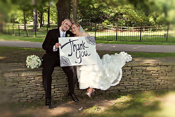 For our Thank You Post Cards