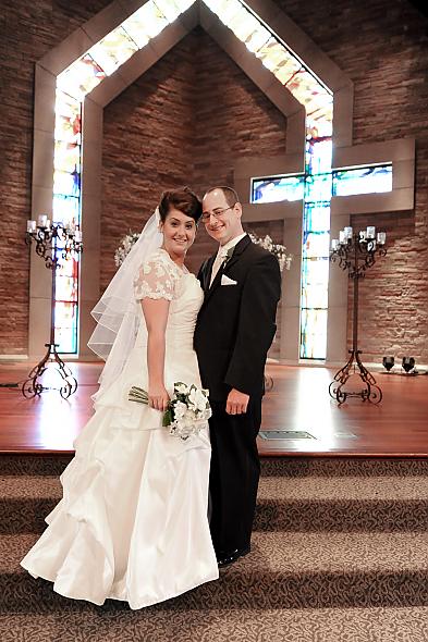 Wedding Dress with Lace Bolero