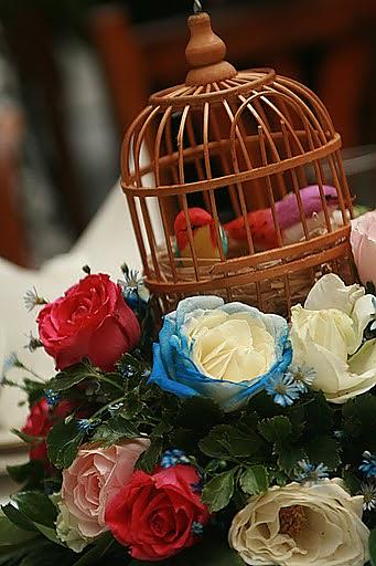 diy birdcage wedding