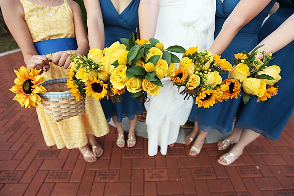 My fabulous DIY bouquets!
