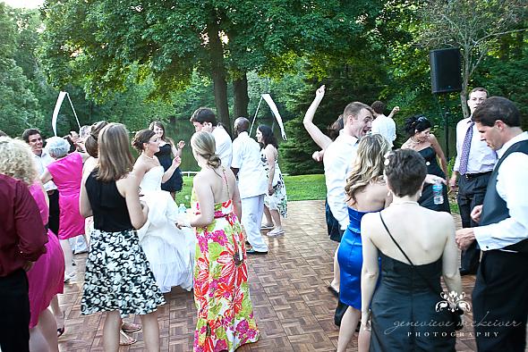 dancing by the river
