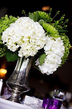 Romantic vintage centerpieces