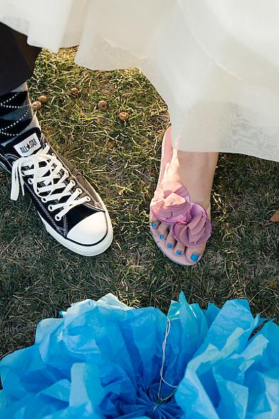 chucks and flip-flops