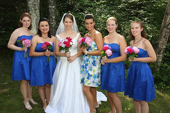 Beautiful in Blue Posted 1 year ago by Ms Library in Bridesmaids Dress