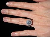 My custom made engagement ring~