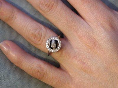 Mrs. Lily's engagement ring