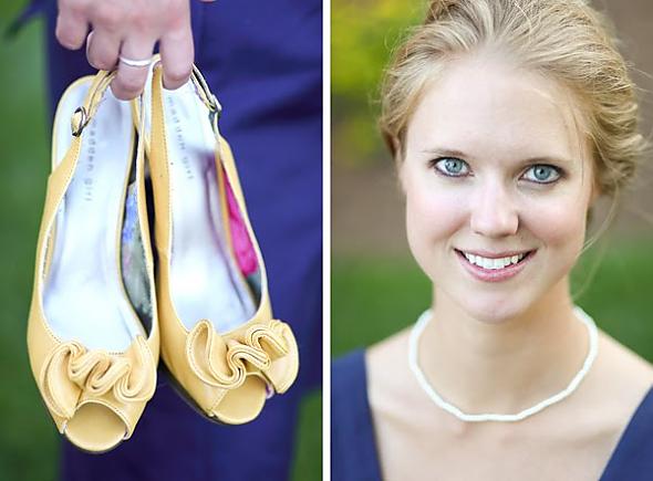 a MOH and her shoes